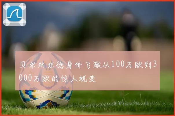 贝尔纳尔德身价飞涨从100万欧到3000万欧的惊人蜕变